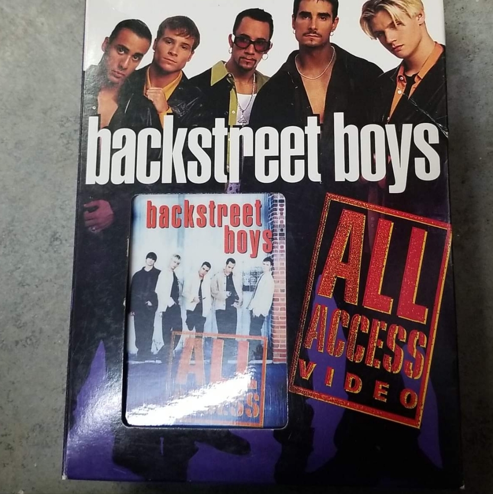 Backstreet Boys All Access VHS Backstage Pass